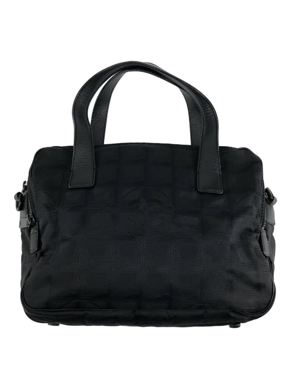 Chanel New Travel Nylon Handbag Black